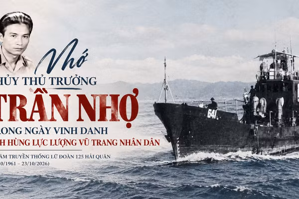 Nhớ Thủy thủ trưởng Trần Nhợ trong ngày vinh danh Anh hùng Lực lượng vũ trang nhân dân 