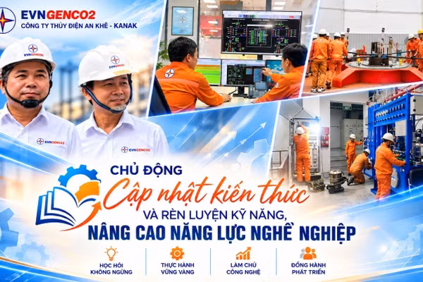AKKN chú trọng rèn luyện kỹ năng nghề, làm chủ thiết bị, công nghệ, góp phần bảo đảm các nhà máy vận hành an toàn, ổn định, hiệu quả. ( Ảnh: Thu Hoài )
