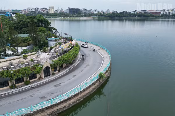 [Ảnh] Toàn cảnh hồ Tây trước kế hoạch chỉnh trang với tổng mức đầu tư 30.150 tỷ đồng