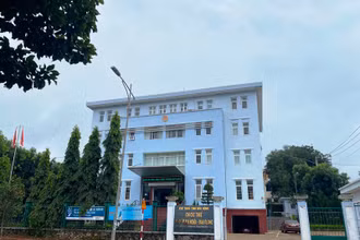 Trụ sở Chi cục Thuế khu vực Gia Nghĩa - Đắk Glong (Cục Thuế tỉnh Đắk Nông), nơi ông Nguyễn Mạnh Nghĩa đang công tác.