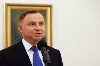 Tổng thống đương nhiệm của Ba Lan, ông Andrzej Duda. (Ảnh: Reuters)