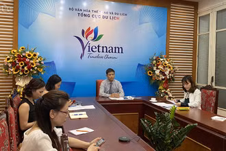 Hội thảo trực tuyến nhằm kết nối và cập nhật thông tin du lịch Việt Nam và Hàn Quốc (Ảnh: TCDL)
