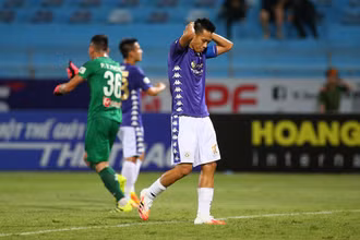 Hà Nội FC đang khởi đầu mùa giải LS V.League 1 - 2020 chậm chạp. (Ảnh: PHÚC QUỲNH)