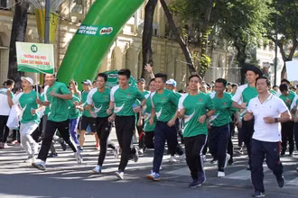 30.000 người chạy Olympic vì sức khỏe toàn dân