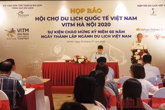 VITM 2020 tiếp tục bị hoãn tới thời điểm thích hợp do tác động của đại dịch Covid-19 (Ảnh: TRANG LINH)