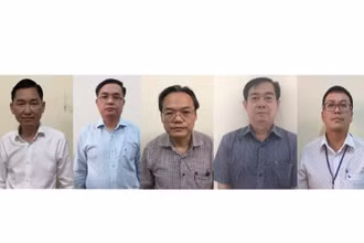 Năm bị can bị khơi tố.