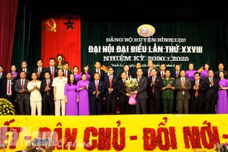 Ban Chấp hành Đảng bộ huyện Bình Lục khóa mới ra mắt