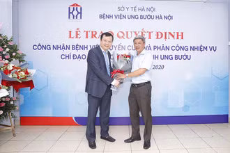 Bệnh viện Ung bướu Hà Nội là tuyến cuối chuyên ngành ung bướu