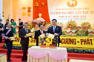 Bỏ phiếu bầu trực tiếp Bí thư Huyện ủy tại Đại hội 