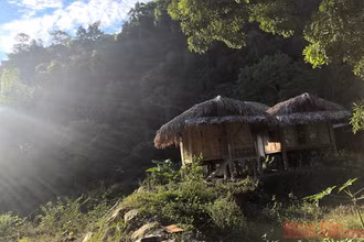 Homestay ở xóm Ké, Đà Bắc, Hòa Bình.