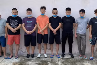 Các đối tượng xuất cảnh trái phép.