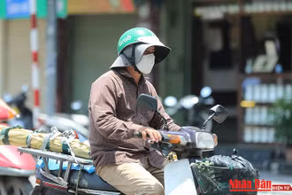 Bắc Bộ cùng với các tỉnh miền trung đã và đang bước vào một đợt nắng nóng diện rộng mới. (Ảnh: HÀ NAM)