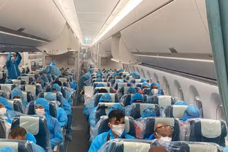 Hành khách trên chuyến bay từ Guinea Xích đạo