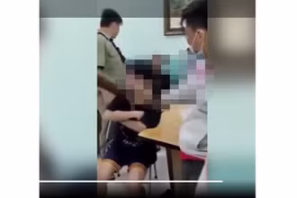 Hình ảnh vụ việc. (Ảnh cắt từ video)