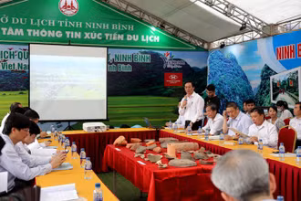 Hội thảo báo cáo kết quả nghiên cứu khảo cổ học ở khu vực kinh đô Hoa Lư, ngày 20-4.