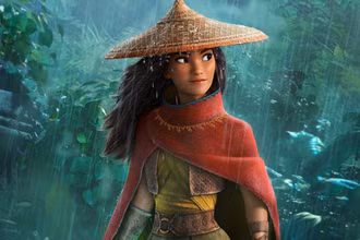 Công chúa Raya trong phim. 