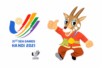 Biểu trưng và linh vật của SEA Games 31 tổ chức tại Hà Nội.