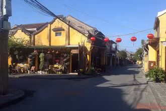 Hội An vắng khách du lịch mùa cao điểm Tết 2021 (Ảnh: NDĐT)