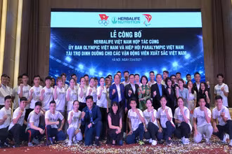 150 VĐV xuất sắc được hỗ trợ dinh dưỡng toàn diện từ Herbalife Việt Nam.
