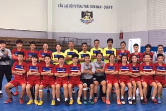 Đội tuyển futsal nữ quốc gia năm 2018. (Ảnh: VFF)