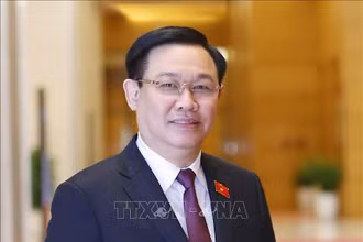 Chủ tịch Quốc hội Vương Đình Huệ.