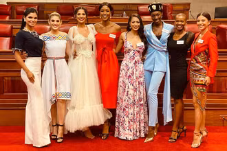 Thí sinh các nước tham dự cuộc thi. (Ảnh: Miss World)