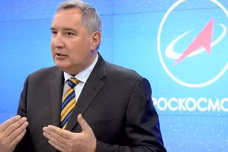 Ông Dmitry Rogozin, Tổng Giám đốc Cơ quan vũ trụ Nga. (Ảnh: Sputnik)