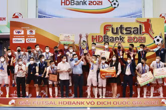 Thái Sơn Nam bảo vệ thành công ngôi vô địch thứ 11. (Ảnh: VFF)