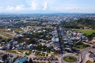 Thành phố Quảng Ngãi, tỉnh Quảng Ngãi đang là vùng xanh.