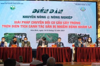 Các chuyên gia ngành nông nghiệp tại diễn đàn.