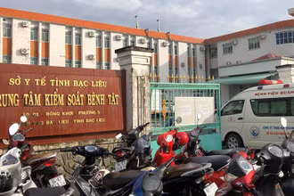 Trụ sở Trung tâm Kiểm soát bệnh tật tỉnh Bạc Liêu, nơi từng mua nhiều bộ kit của Công ty Việt Á với giá “trên trời”. (Ảnh Trọng Duy).