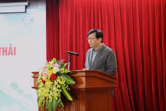  PGS,TS Phan Tiến Dũng, Trưởng Ban Ứng dụng và Triển khai công nghệ.