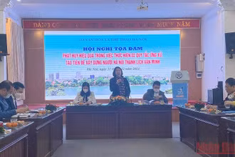 Các đại biểu thảo luận về những biện pháp nâng cao hiệu quả thực hiện Quy tắc ứng xử.