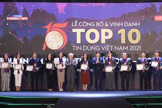 Các sản phẩm trong các nhóm ngành hàng được vinh danh. (Ảnh: Ban Tổ chức cung cấp)