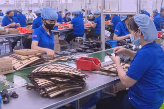 Sau khi đào tạo nghề, nhiều lao động nông thôn ở Hà Nam đã vào làm việc tại các khu công nghiệp với thu nhập ổn định. (Ảnh: Đào Phương)