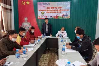 Ban tổ chức họp đánh giá công tác chuẩn bị tổ chức giải.