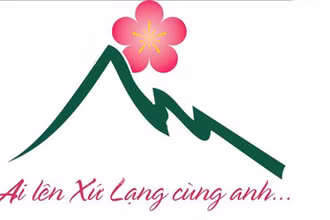 Biểu trưng và Khẩu hiệu du lịch Lạng Sơn. (Ảnh: TTXVN) 