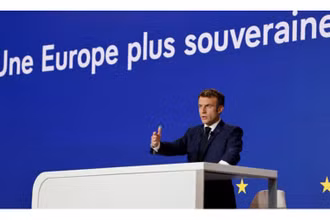 Tổng thống Emmanuel Macron. (Ảnh: LCI)