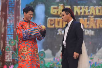 Nghệ sĩ Xuân Bắc trong chương trình Táo quân năm 2017. (Ảnh: VFC)