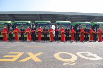 Khai trương tuyến bus điện E03.