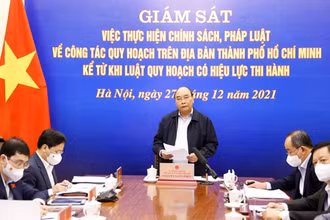 Chủ tịch nước Nguyễn Xuân Phúc phát biểu tại hội nghị. (Ảnh: TTXVN)