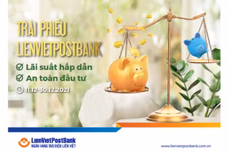 LienVietPostBank chào bán 40 triệu trái phiếu ra công chúng