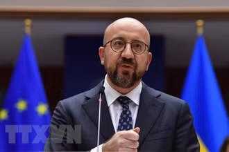 Chủ tịch Hội đồng châu Âu Charles Michel. (Ảnh: AFP/TTXVN)