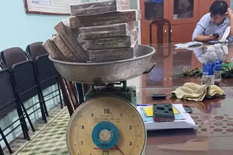 Số ma túy bị thu giữ.