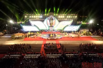 Lễ bế mạc Festival trái cây và các sản phẩm OCOP Việt Nam năm 2022.