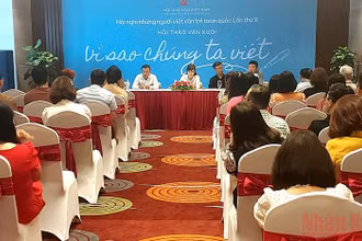 Toàn cảnh Hội thảo Văn xuôi.