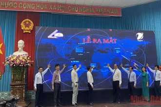 Lễ ra mắt IOC tỉnh An Giang.