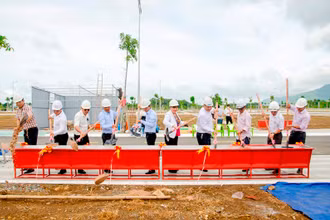 Lễ khởi công nhà ở thu nhập thấp tại Dự án Lan Anh 7.