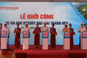 Khởi công dự án resort Sao Mai Thanh Hóa.