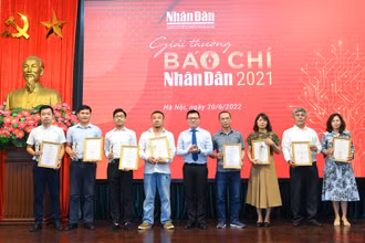 Hình ảnh Lễ kỷ niệm 97 năm Ngày Báo chí cách mạng Việt Nam